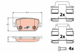 Trw GDB1708 - PRODUCTO