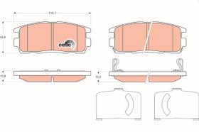 Trw GDB1716 - PRODUCTO