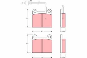 Trw GDB240 - PRODUCTO