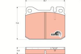 Trw GDB242 - PRODUCTO