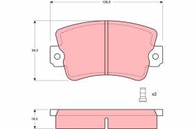 Trw GDB243 - PRODUCTO