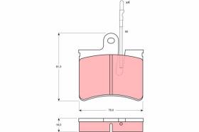 Trw GDB287 - PRODUCTO