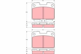 Trw GDB3104 - PRODUCTO