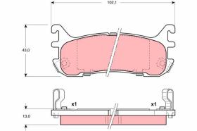 Trw GDB3129 - PRODUCTO