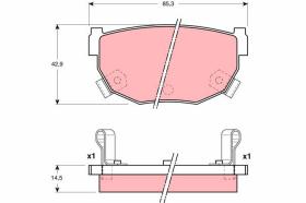 Trw GDB3143 - PRODUCTO
