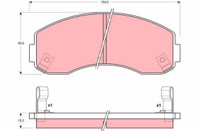Trw GDB3145 - PRODUCTO