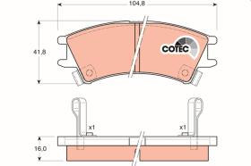 Trw GDB3165 - PRODUCTO