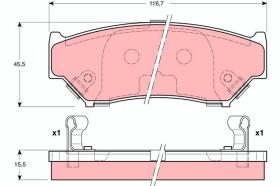 Trw GDB3182 - PRODUCTO