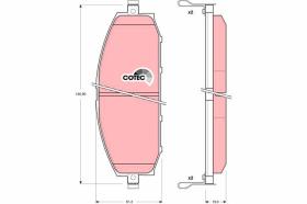 Trw GDB3222 - PRODUCTO