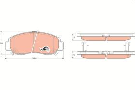 Trw GDB3268 - PRODUCTO