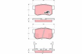 Trw GDB3269 - PRODUCTO