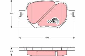 Trw GDB3316 - PRODUCTO