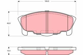 Trw GDB3320 - PRODUCTO
