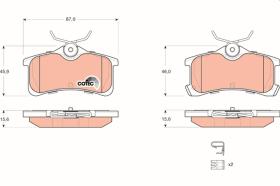 Trw GDB3334 - PRODUCTO