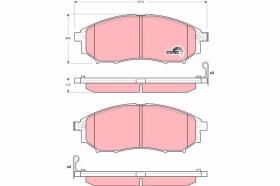 Trw GDB3392 - PRODUCTO