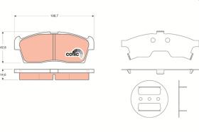 Trw GDB3411 - PRODUCTO