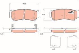 Trw GDB3419 - PRODUCTO