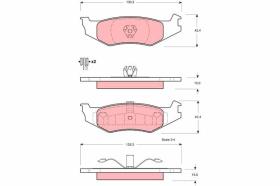 Trw GDB4012 - PRODUCTO