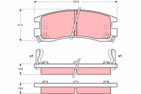 Trw GDB4042 - PRODUCTO