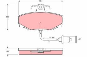 Trw GDB412 - PRODUCTO
