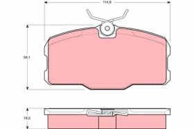 Trw GDB418 - PRODUCTO
