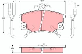 Trw GDB457 - PRODUCTO