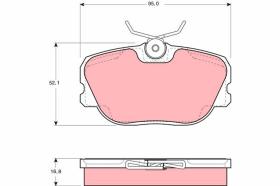 Trw GDB460 - PRODUCTO