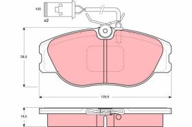 Trw GDB483 - PRODUCTO