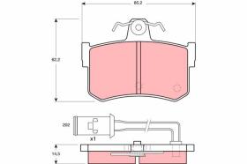 Trw GDB486 - PRODUCTO