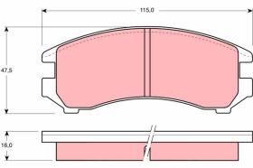 Trw GDB731 - PRODUCTO