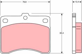 Trw GDB736 - PRODUCTO