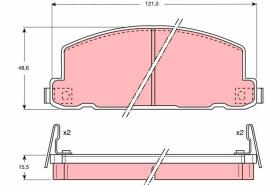 Trw GDB749 - PRODUCTO