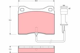 Trw GDB802 - PRODUCTO