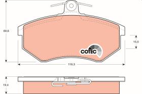 Trw GDB826 - PRODUCTO