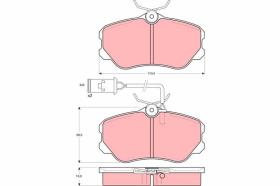 Trw GDB864 - PRODUCTO