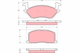 Trw GDB878 - PRODUCTO