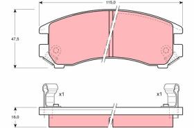 Trw GDB882 - PRODUCTO