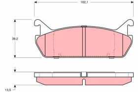 Trw GDB887 - PRODUCTO