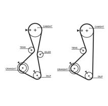 Gates 5373XS - CORREA DISTRIBUCION 5373XS 76123X29 GATES