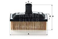 Mann Filter C118 - FILTRO AIRE CAR