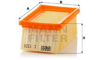 Mann Filter C1320 - FILTRO AIRE CAR