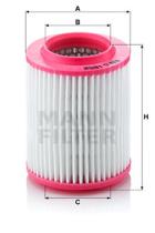 Mann Filter C1652 - FILTRO AIRE CAR