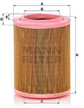 Mann Filter C18003 - FILTRO AIRE CAR