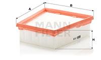 Mann Filter C2030 - FILTRO AIRE CAR