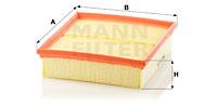 Mann Filter C22020 - FILTRO AIRE CAR