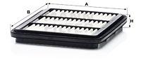Mann Filter C2214 - FILTRO AIRE CAR