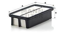 Mann Filter C2219 - FILTRO AIRE CAR