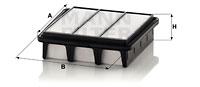 Mann Filter C23006 - FILTRO AIRE CAR