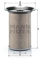 Mann Filter C23502 - FILTRO AIRE TRUCK