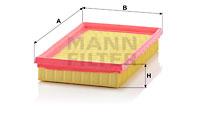 Mann Filter C2463 - FILTRO AIRE CAR